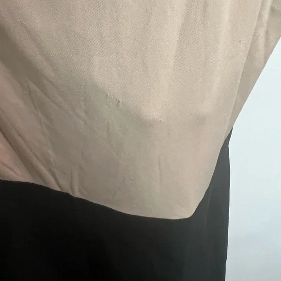 Aidan mattox tan & black mini dress, 9 - Picture 8 of 9